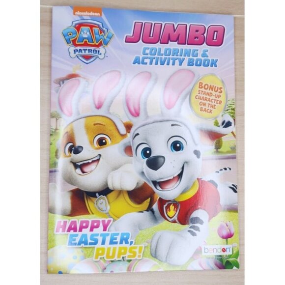 Easter Paw Patrol Coloring Book/Activity Book~64 Pages US - Picture 1 of 2